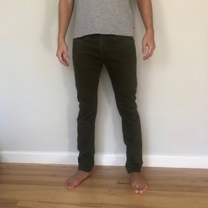 Men's J. Crew 484 Slim-fit Jean in Green